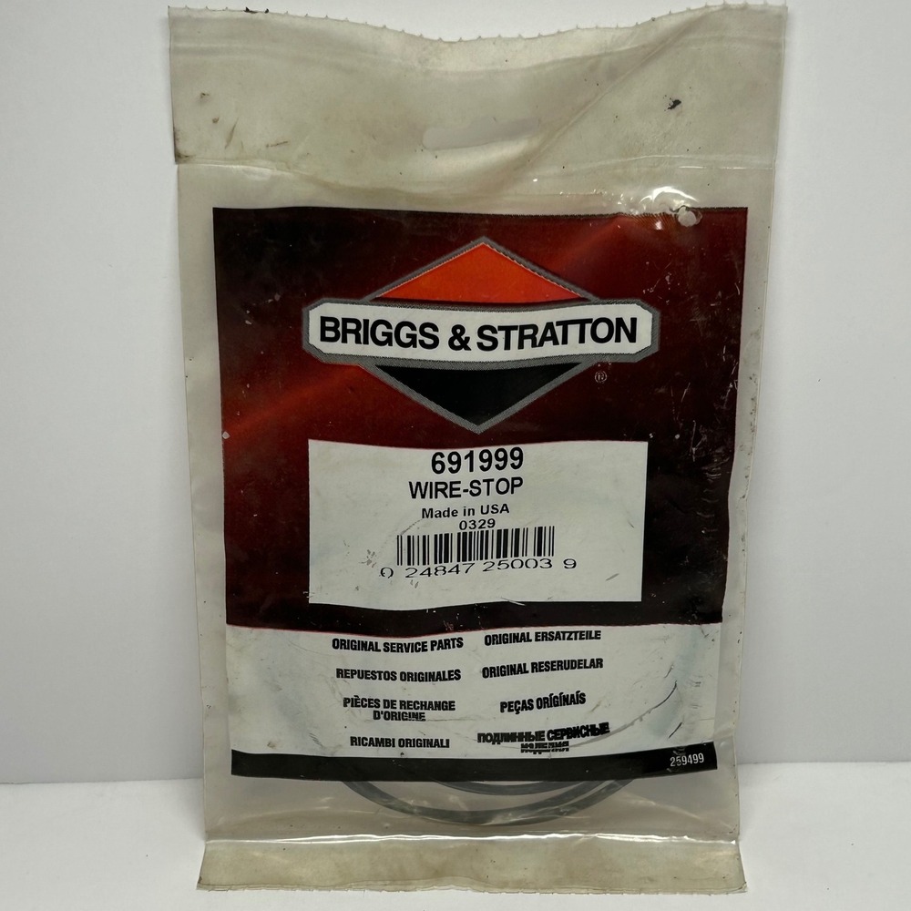 Briggs & Stratton 691999 Wire-Stop Genuine OEM Small Engine Part New